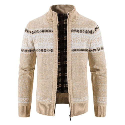 Herren Strickjacke mit zukunftsweisendem Design Echoarchiv