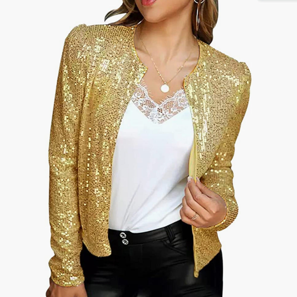 Damen Glitzernde Strickjacke Echoarchiv