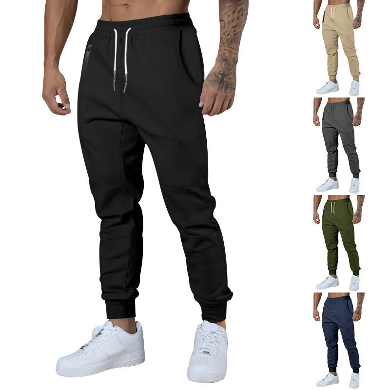 Herren sportive Jogginghose mit funktionalen Taschen und elastischem Bund Echoarchiv