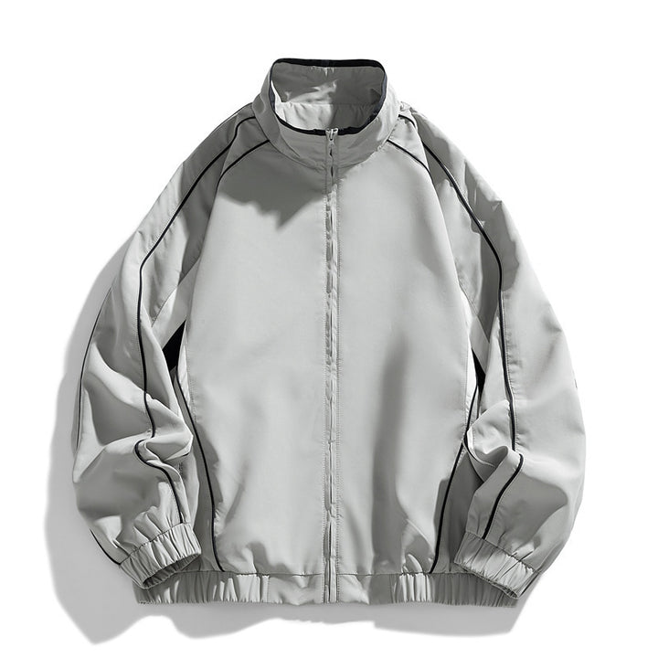 Herren Leichte Sportjacke mit Stehkragen Echo Archiv