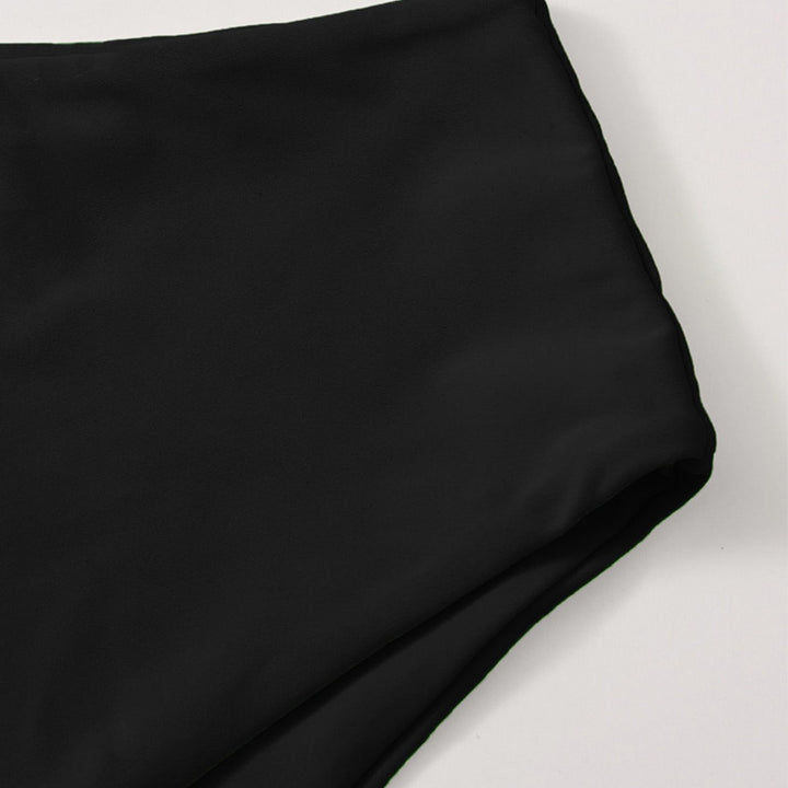 Damen Hochgeschnittener Bikini-Hosenteil mit elegantem Bund Echo Archiv