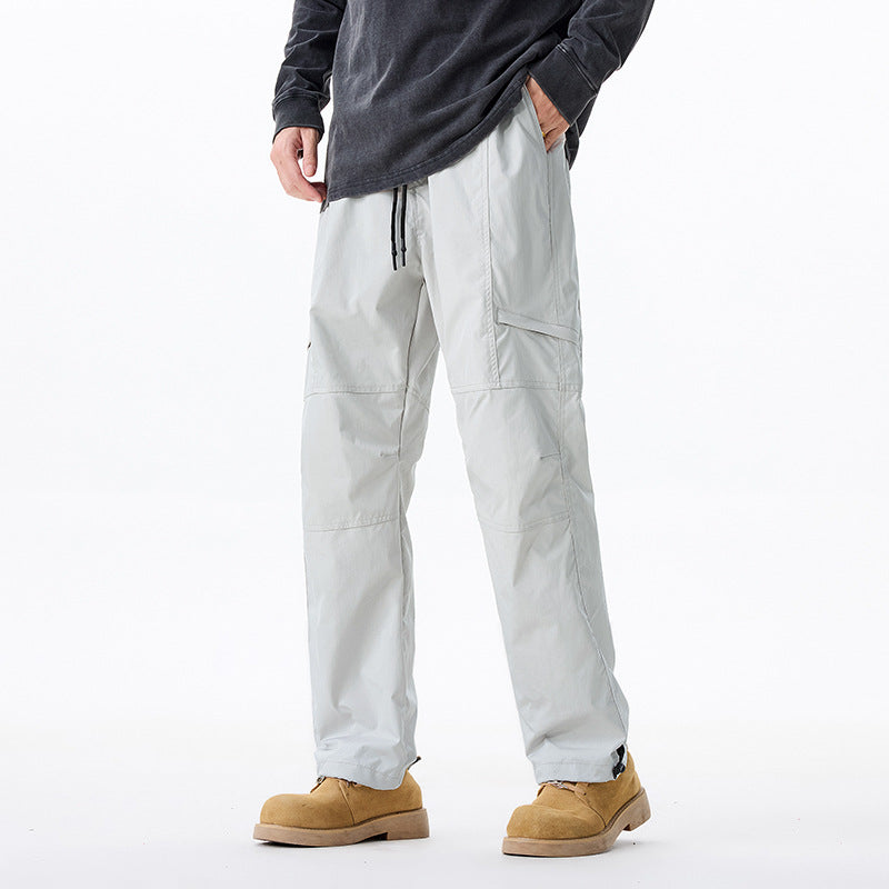 Herren Technische Utility-Cargohose mit verstärkten Kniepaneelen und verstellbarem Saum Echo Archiv