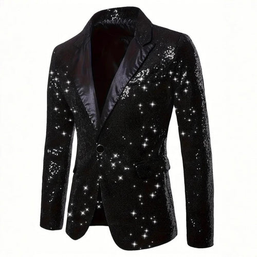 Herren Pailletten-Smokingjacke Echoarchiv