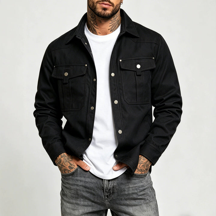 Herren Canvas-Hemdjacke Echoarchiv