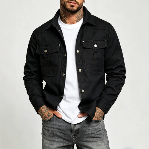 Herren Canvas-Hemdjacke Echoarchiv