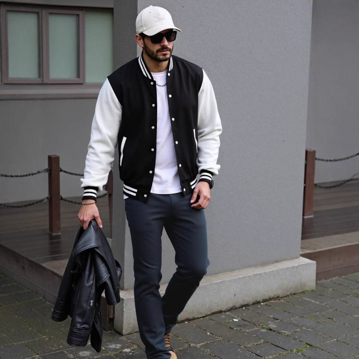 Herren Sportliche Bomberjacke Echoarchiv