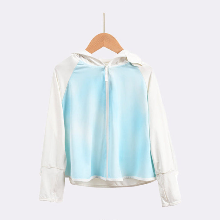 Damen Leichte UV-Schutzjacke mit Kapuze Echo Archiv