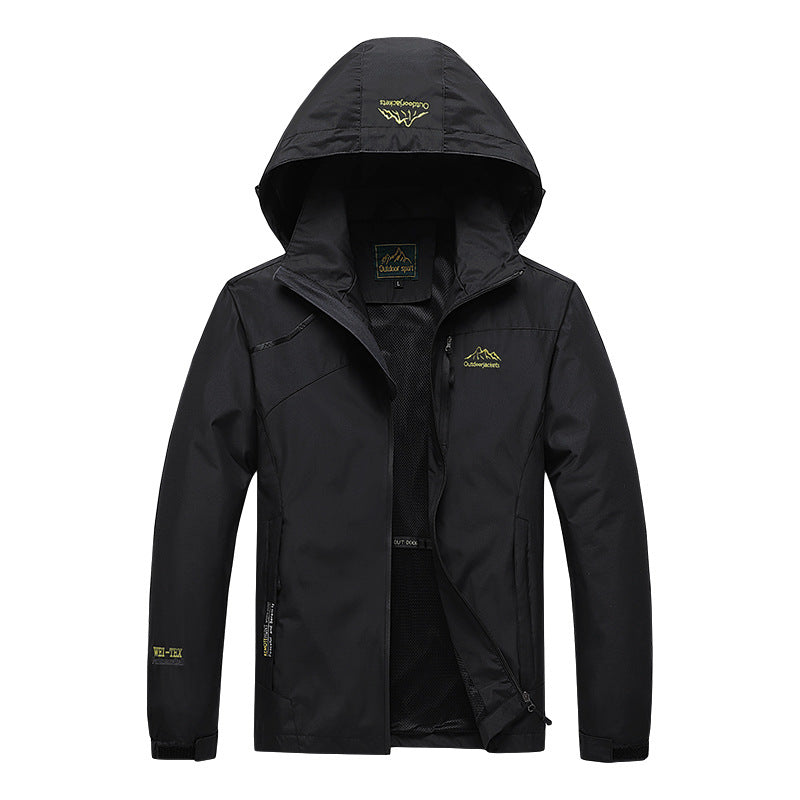 Herren Hochwertige Outdoor-Jacke Echo Archiv