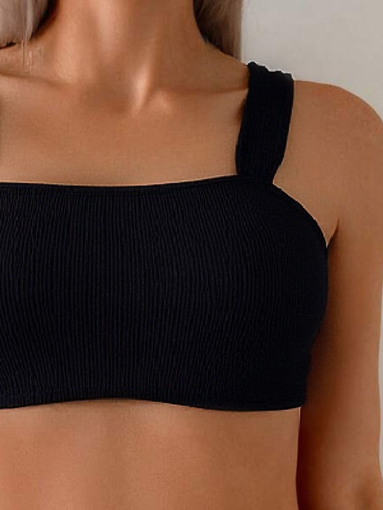 Damen Bandeau-Bikini mit breiten Trägern Echo Archiv