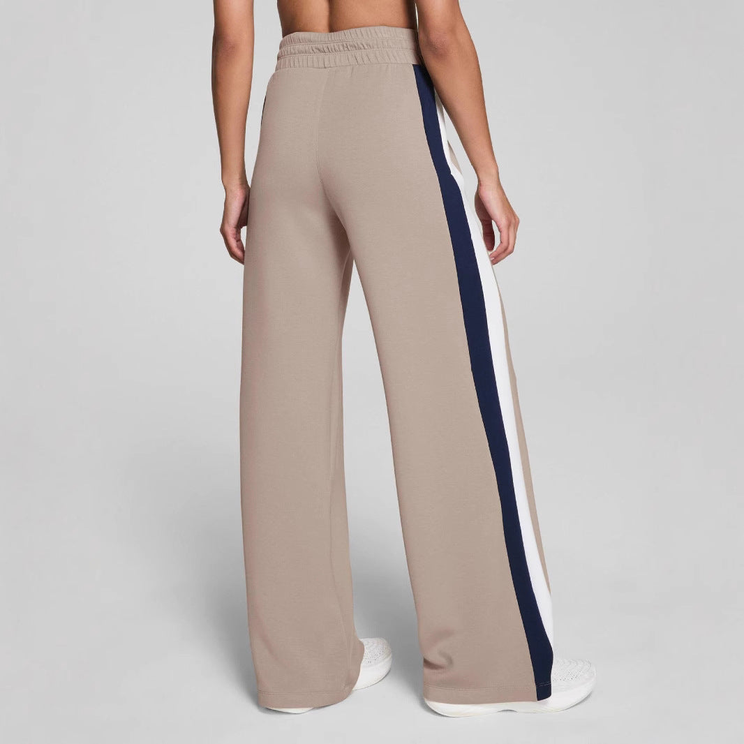 Damen Sportliche lange Hose mit seitlichen Kontraststreifen Echo Archiv