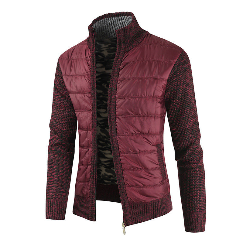 Herren Funktionsjacke mit modernem Stehkragen und innovativen Materialien Echoarchiv