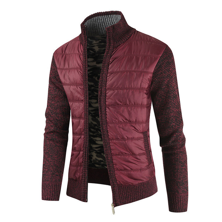 Herren Funktionsjacke mit modernem Stehkragen und innovativen Materialien Echoarchiv