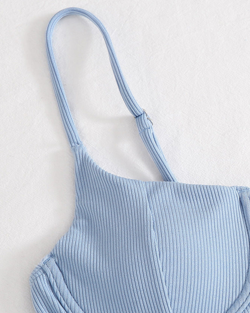 Damen Push-Up-Bikini mit elegantem Rippendesign Echo Archiv
