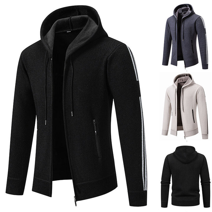 Herren Sweatjacke mit praktischen Reißverschlusstaschen und modernem Design Echoarchiv