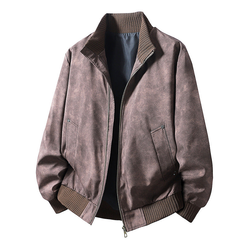 Herren Modische Bomberjacke Echo Archiv