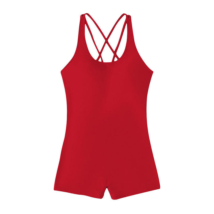 Damen Sportlicher Schwimmanzug Echo Archiv