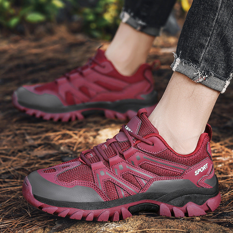 Herren nan robuster Trailtrekkingschuh mit wasserabweisender Membran, verstärkter Zehenkappe und griffiger Geländelaufsohle Echo Archiv