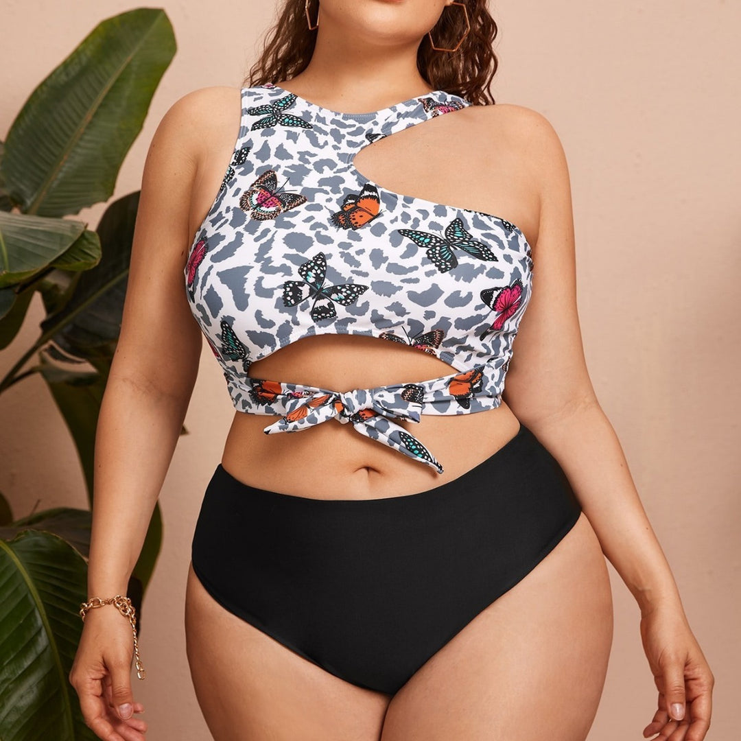 Damen Bikini-Set mit kreativem Cut-Out und eleganten Details Echo Archiv
