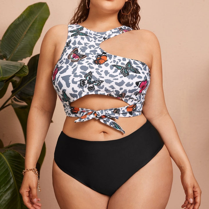 Damen Bikini-Set mit kreativem Cut-Out und eleganten Details Echo Archiv
