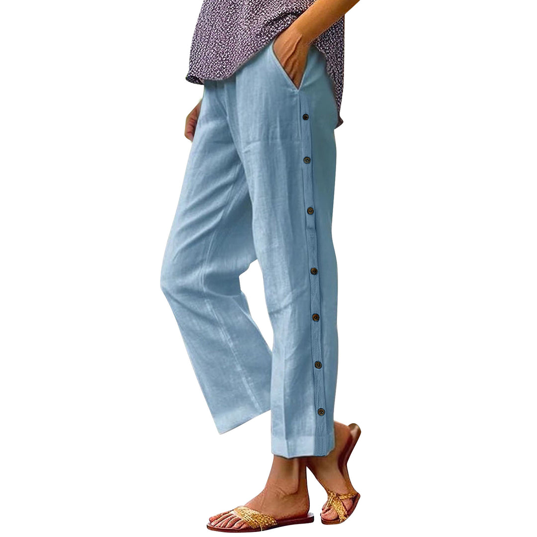 Damen Luftige Leinenhose Echo Archiv
