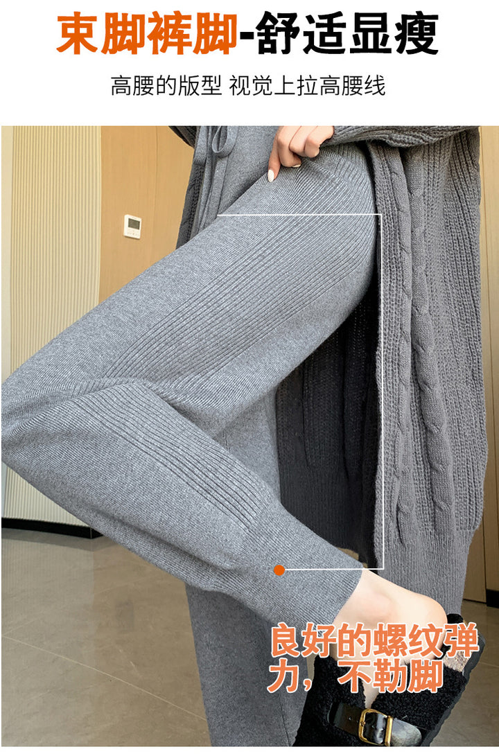 Damen Komfortable Feinstrick-Hosen Echo Archiv