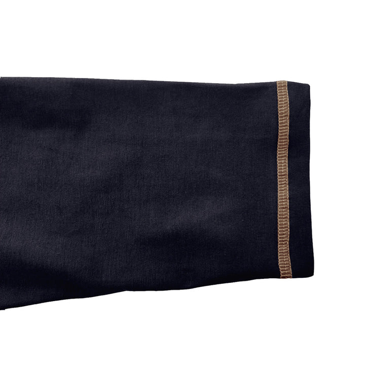 Herren Poloshirt mit langem Arm und modernem Kragen Echoarchiv