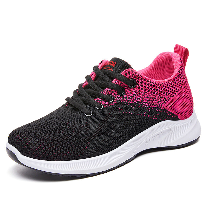 Damen nan nahtloser Strick-Fitnesssneaker mit ergonomischem Fersenhalt, flexibler Zehenkappe und reaktiver EVA-Dämpfung Echo Archiv