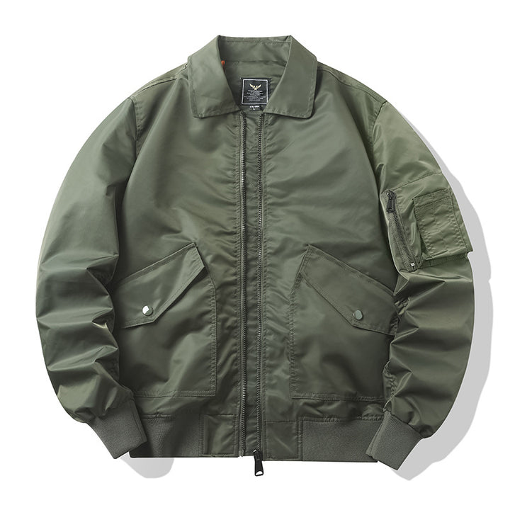 Herren Modische Bomberjacke mit vielen praktischen Taschen Echo Archiv