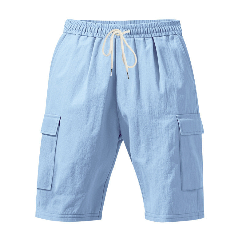 Herren Cargo-Shorts mit mehreren praktischen Taschen und elastischem Bund Echoarchiv