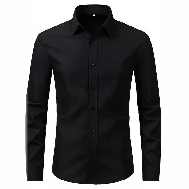 Herren Langarm Hemd mit modernem Schnitt und eleganten Details Echoarchiv