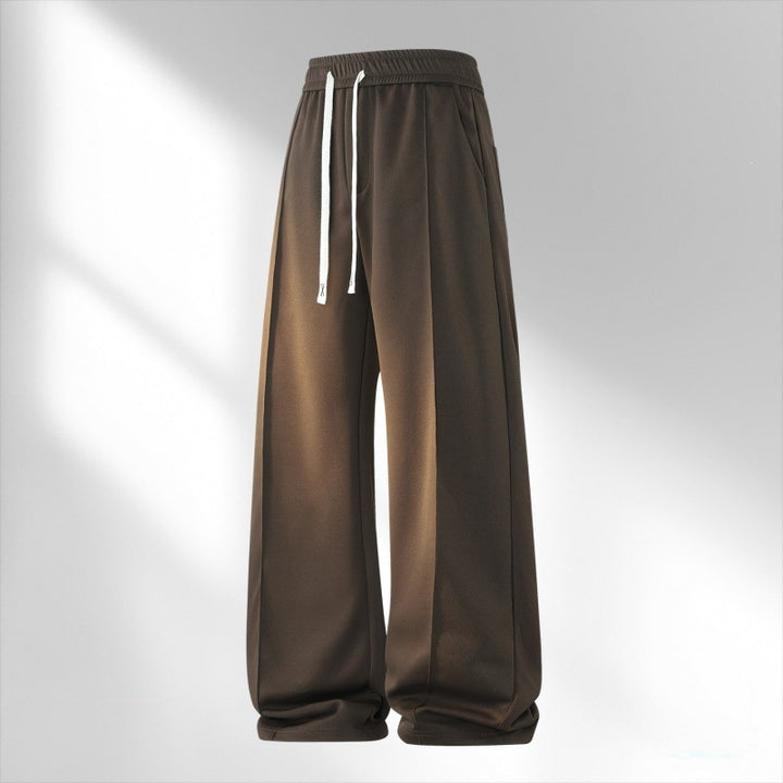 Damen Weite Lounge-Jogginghose mit Kordelzug, elastischem Bund & Seitentaschen Echoarchiv