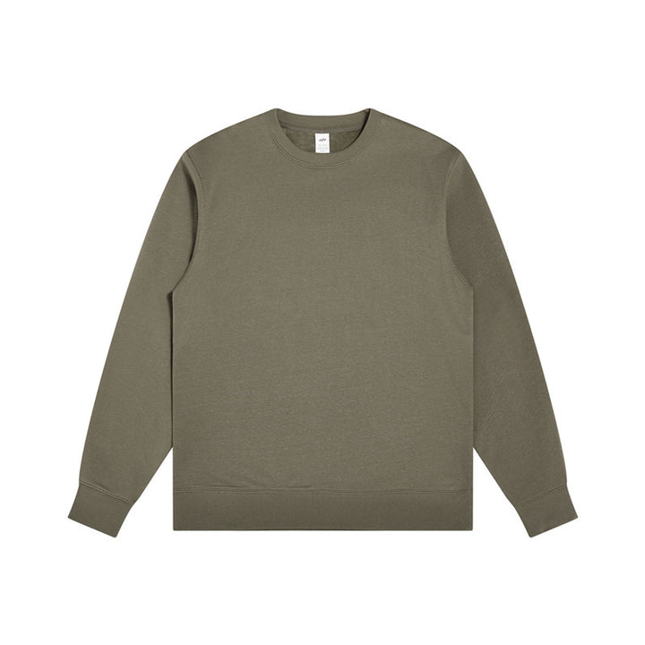 Unisex Minimalistisches Baumwoll-Sweatshirt mit Rundhals, Rippbündchen & Relaxed Fit Echo Archiv