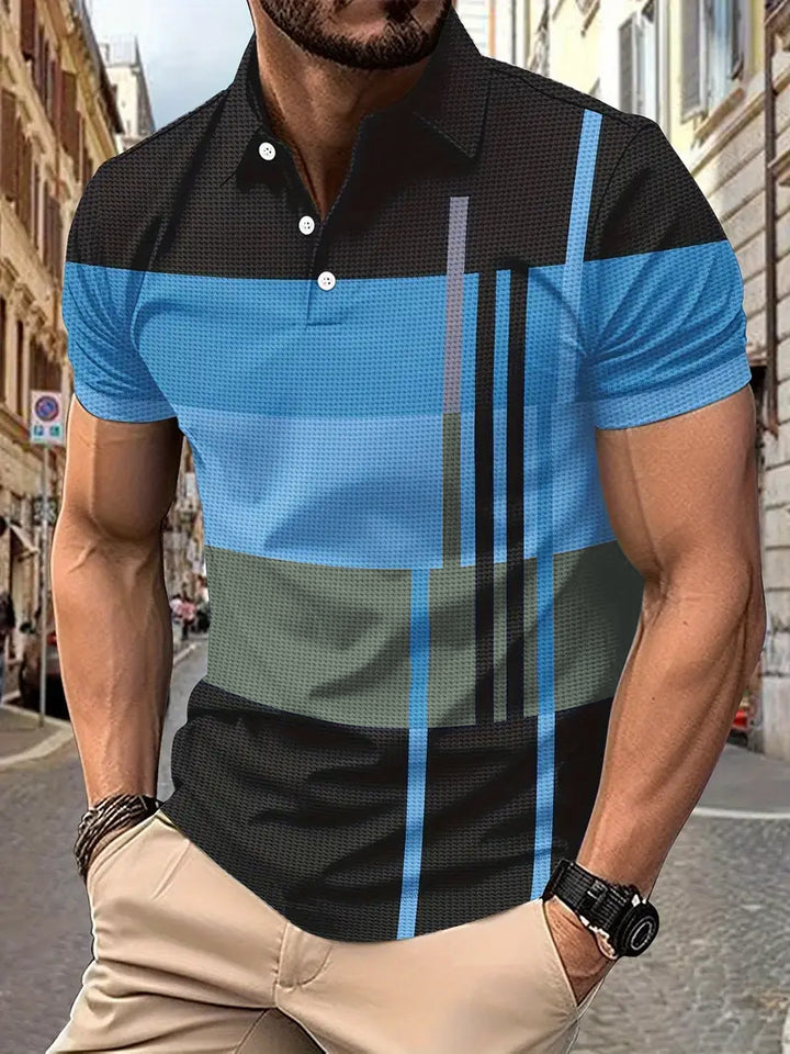 Herren Sportliches Piqué-Poloshirt Echoarchiv