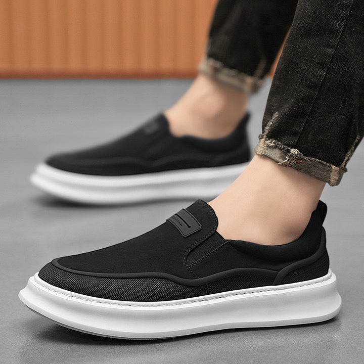 Damen Slip-On Sneakers mit atmungsaktiver Mesh-Oberfläche und dämpfender Sohle Echo Archiv