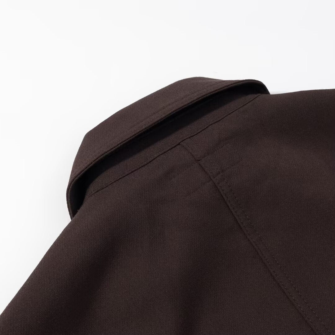 Damen 20+ kaschierende Cropped‑Blousonjacke im Utility‑Look mit aufgesetzten Pattentaschen Echo Archiv