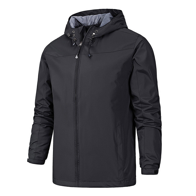 Herren Freizeitjacke mit verstellbarer Kapuze Echo Archive 1787797384
