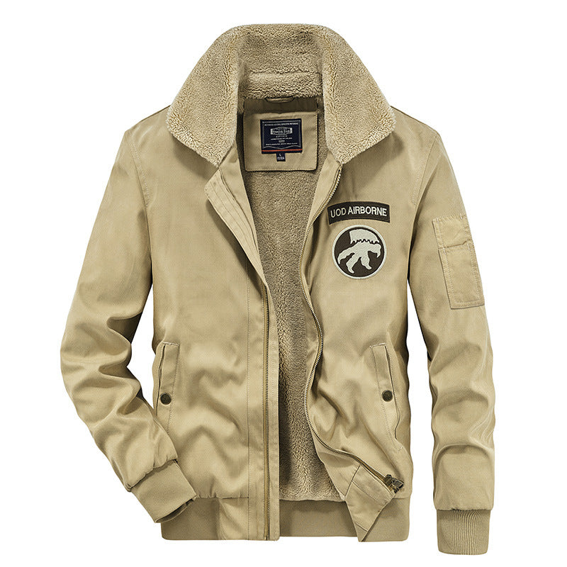 Herren Übergangsjacke mit wärmendem Sherpa-Futter Echoarchiv