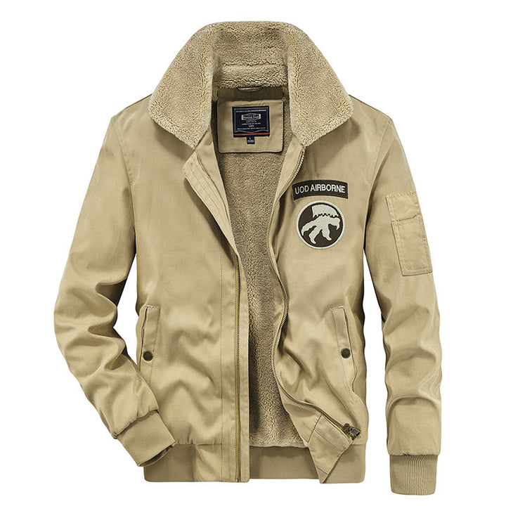 Herren Übergangsjacke mit wärmendem Sherpa-Futter Echoarchiv