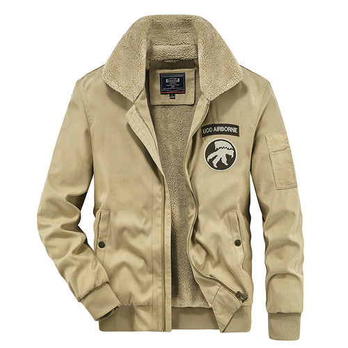 Herren Übergangsjacke mit wärmendem Sherpa-Futter Echoarchiv