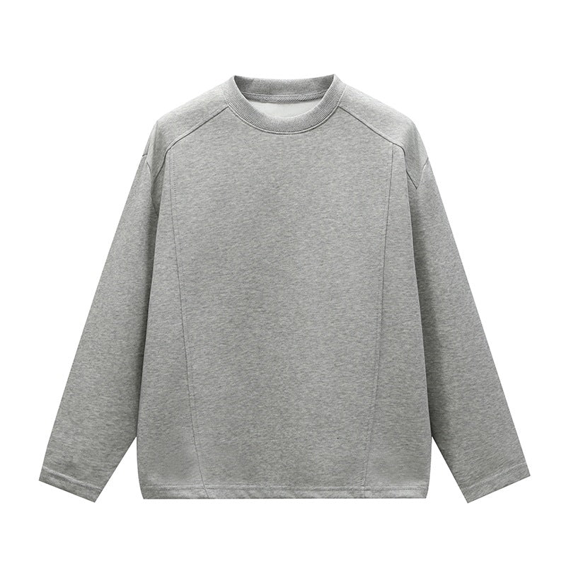 Unisex Minimalistisches Rundhals-Sweatshirt mit Raglanärmeln Echoarchiv