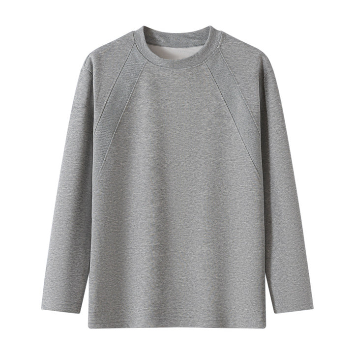 Unisex Oversize Langarm‑Sweatshirt mit Raglannähten und geripptem Rundhalsausschnitt Echoarchiv