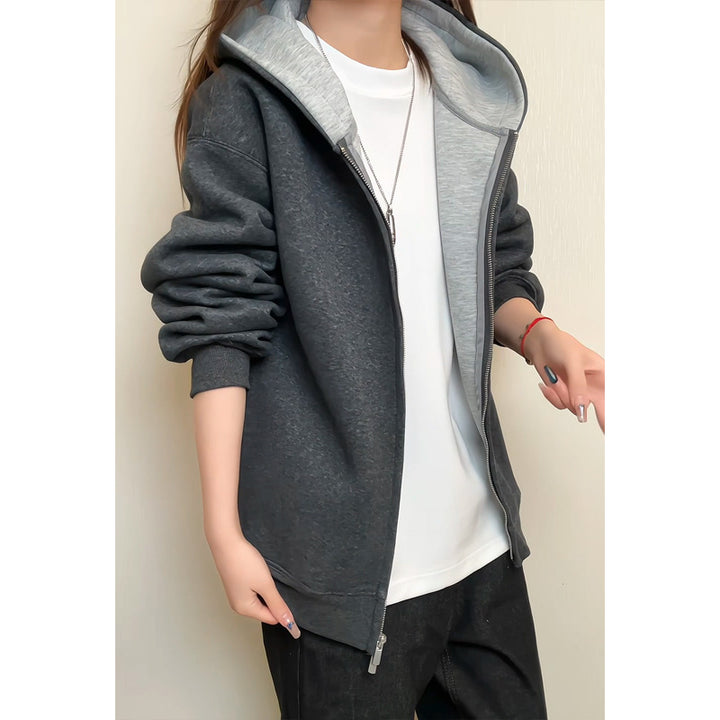 Damen Modische und funktionale Kapuzenjacke Echo Archiv
