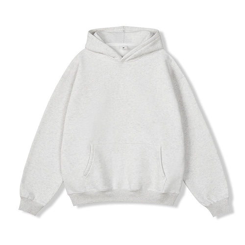 Unisex Oversize-Kapuzenpullover aus Baumwollmix mit Kängurutasche und gerippten Bündchen Echo Archiv