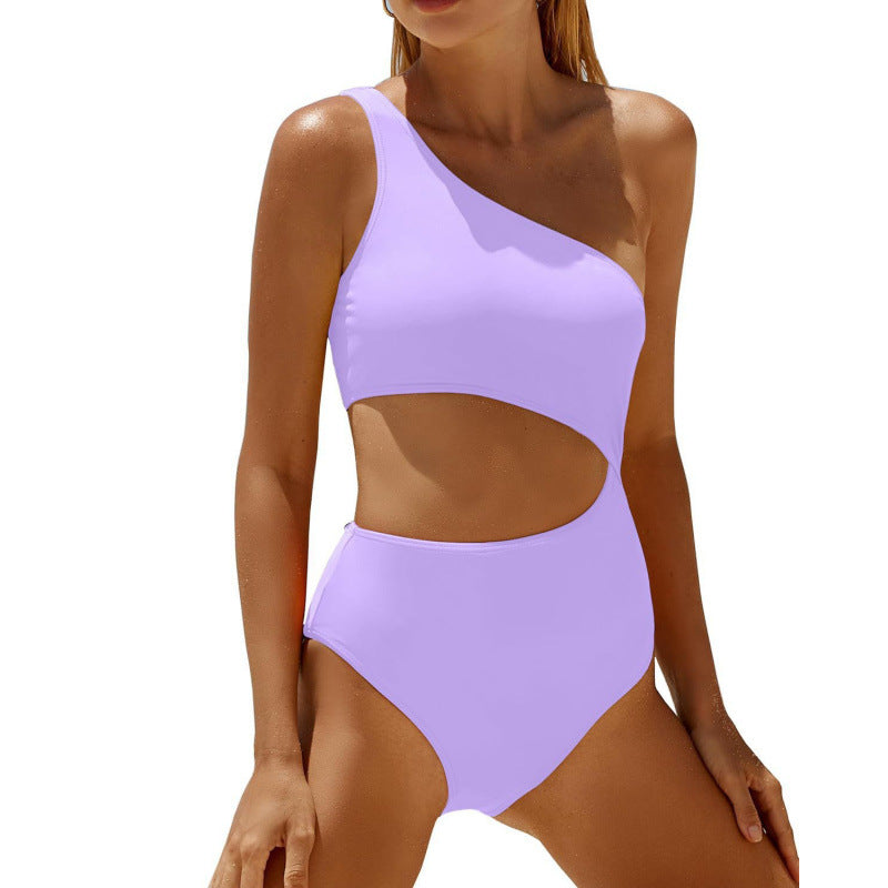 Damen Einseitiger Cut-Out Badeanzug mit attraktivem Design Echo Archiv