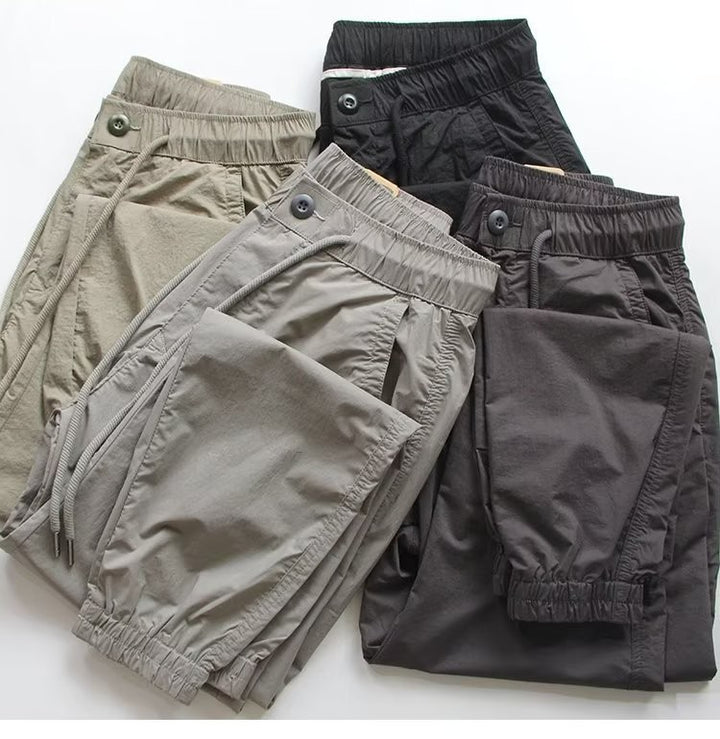 Herren Modische Cargohose mit elastischem Bund – Bravaro