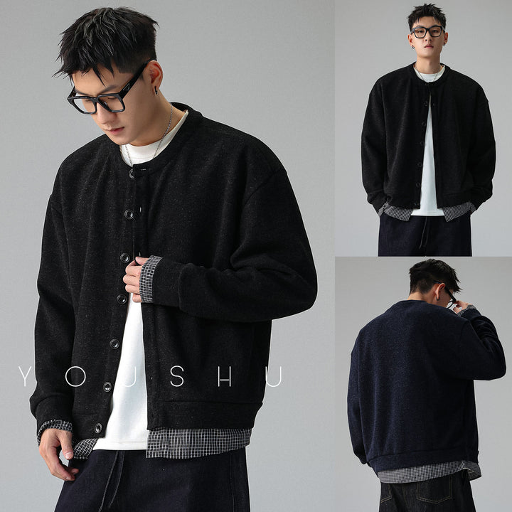 Herren Bewegungsfreundliche Oversized-Jacke Echoarchiv