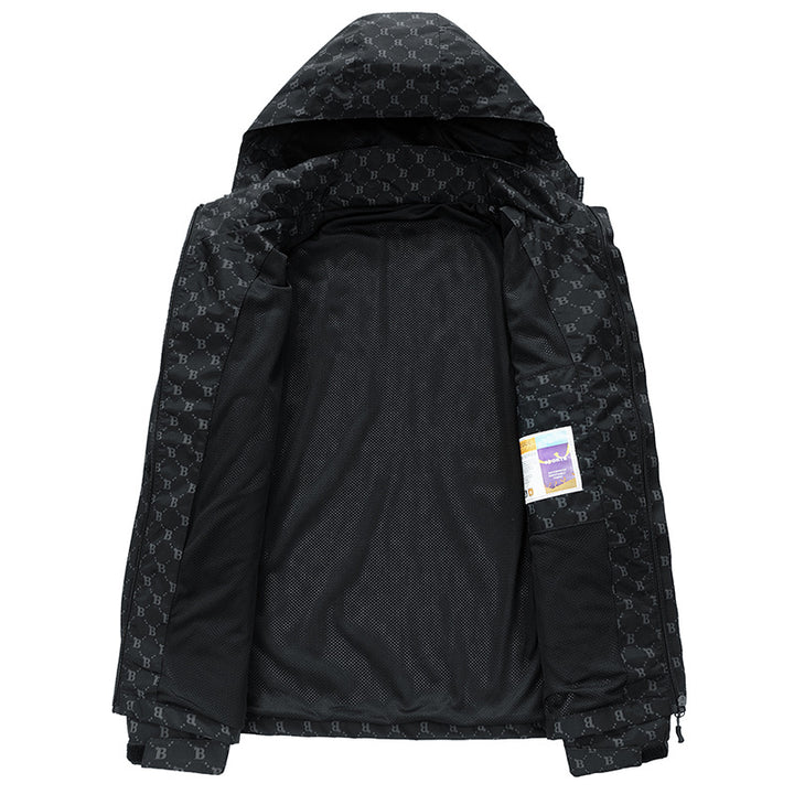 Damen Mode-Wasserdichte Funktionale Jacke mit Kapuze Echo Archive