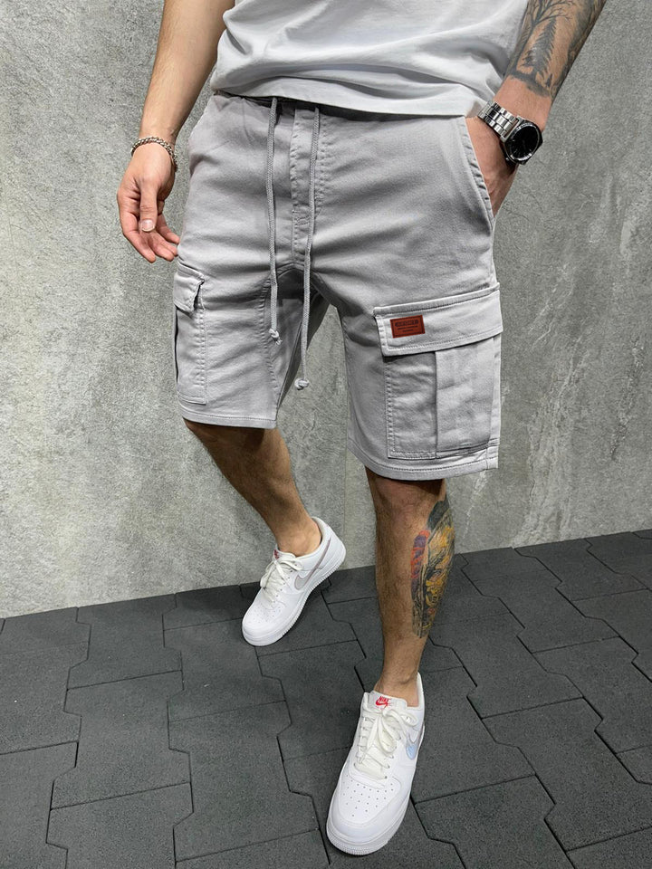 Herren Cargo-Shorts mit praktischen Seitentaschen und verstellbarem Gummizug Echoarchiv
