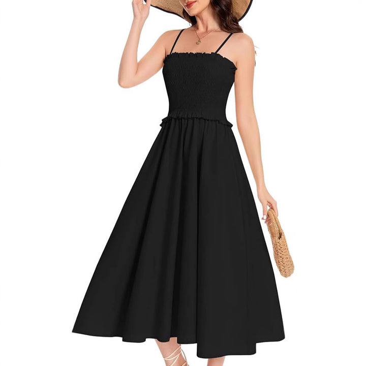 Damen Maxikleid mit schmeichelhaftem Taillendesign Echo Archiv
