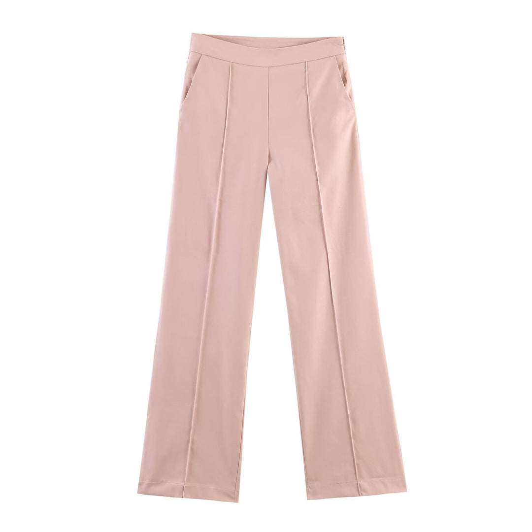 Damen Hochtaillierte Marlene-Hose mit Bügelfalte und seitlichen Eingrifftaschen Echo Archiv